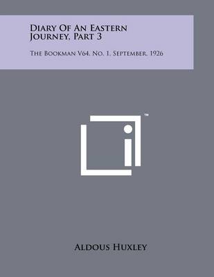 Book cover for Diary of an Eastern Journey, Part 3