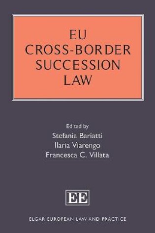 Cover of EU Cross-Border Succession Law