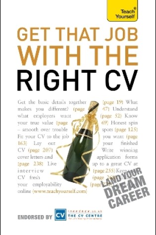 Cover of Get That Job With The Right CV
