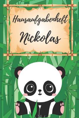 Book cover for Hausaufgabenheft Nickolas