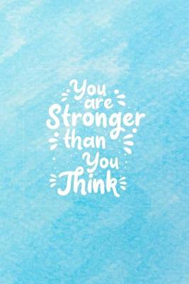 Book cover for You are Stronger than You Think