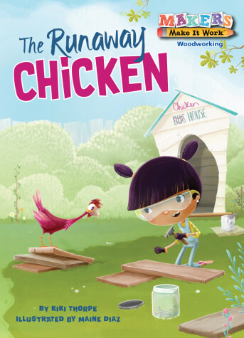 Book cover for The Runaway Chicken