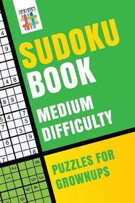 Book cover for Sudoku Book Medium Difficulty Puzzles for Grownups