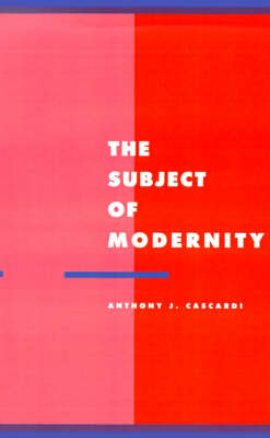 Book cover for The Subject of Modernity