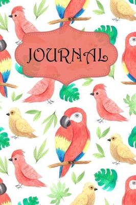 Book cover for Colorful Birds Journal