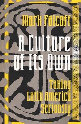 Book cover for A Culture of Its Own