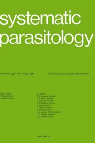 Cover of Systematic Parasitology