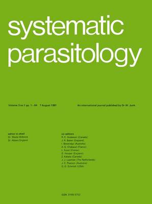 Book cover for Systematic Parasitology