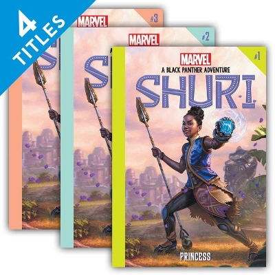 Book cover for Shuri: A Black Panther Adventure (Set)