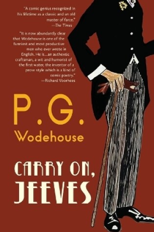 Cover of Carry On, Jeeves (Warbler Classics Annotated Edition)