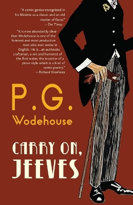 Book cover for Carry On, Jeeves (Warbler Classics Annotated Edition)