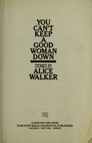 Book cover for You Can't Keep a Good Woman Down