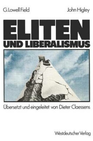 Cover of Eliten und Liberalismus