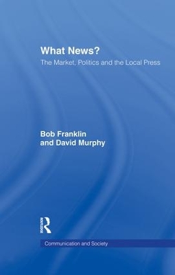 Book cover for What News?