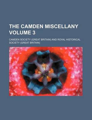 Book cover for The Camden Miscellany Volume 3