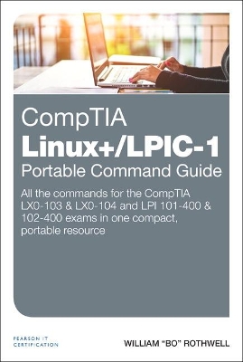 Book cover for CompTIA Linux+/LPIC-1 Portable Command Guide