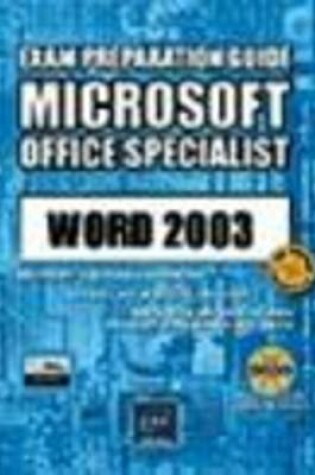 Cover of Microsoft Office Specialist  Word 2003