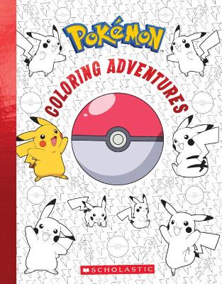 Book cover for Pok�mon Coloring Adventures