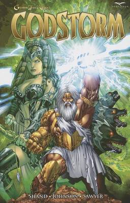 Book cover for Grimm Fairy Tales Presents: Godstorm