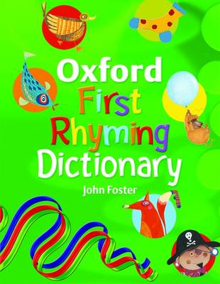 Book cover for Oxford First Rhyming Dictionary