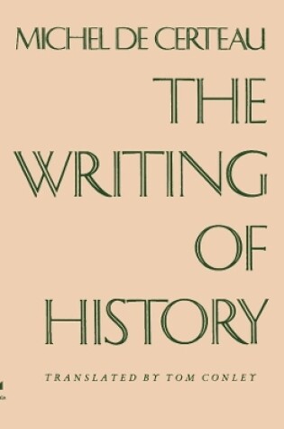 Cover of The Writing of History