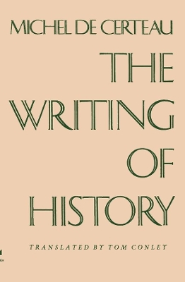 Book cover for The Writing of History