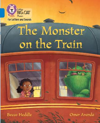 Book cover for The Monster on the Train