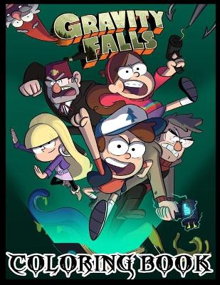 Book cover for Gravity Falls Coloring Book