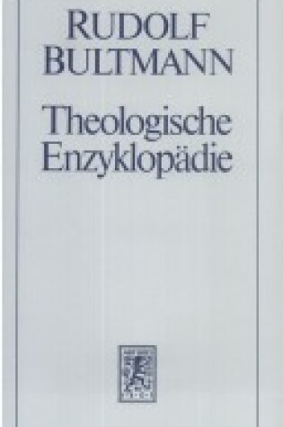 Cover of Theologische Enzyklopadie