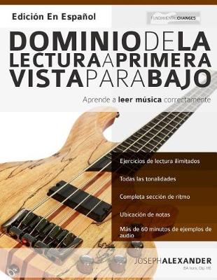 Book cover for Dominio de la Lectura a Primera Vista Para Bajo