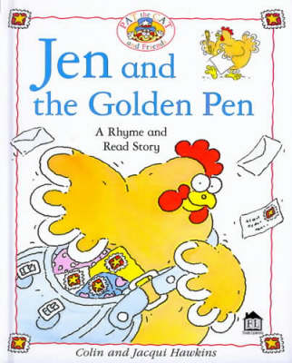 Book cover for Hawkins Rhyme & Read:  Jen & the Golden Pen