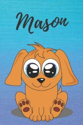 Cover of Mason dog coloring book / notebook / journal / diary