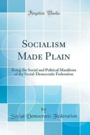 Cover of Socialism Made Plain