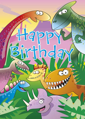 Book cover for Happy Birthday - Dinosaur