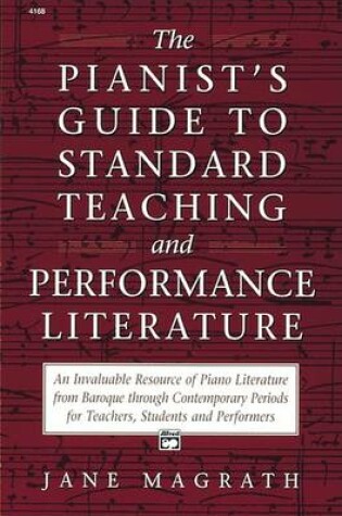 Cover of Pianist Guide To Standard Teachi
