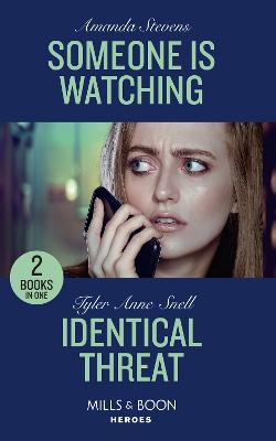 Book cover for Someone Is Watching / Identical Threat