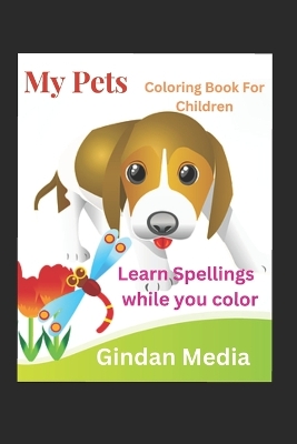 Book cover for My Pets - Coloring book for Children