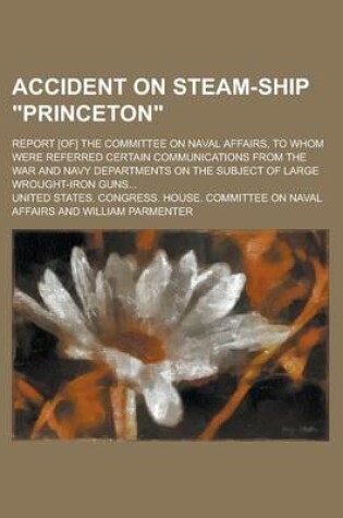 Cover of Accident on Steam-Ship Princeton; Report [Of] the Committee on Naval Affairs, to Whom Were Referred Certain Communications from the War and Navy Dep