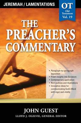 Book cover for The Preacher's Commentary - Vol. 19: Jeremiah and Lamentations