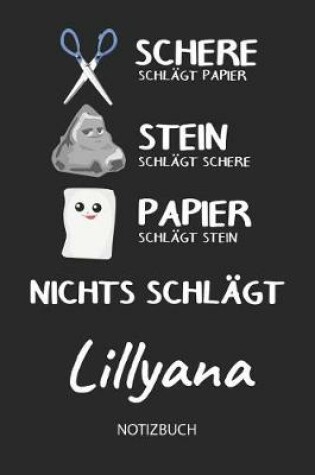 Cover of Nichts schlagt - Lillyana - Notizbuch