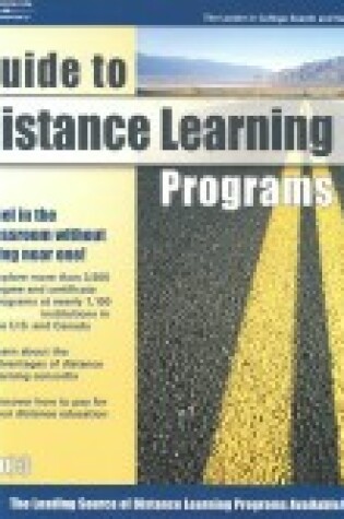 Cover of Guide to Distance Learning Programs 2003