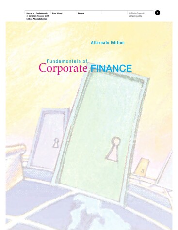 Book cover for Fund Corp Finance Standard Edit