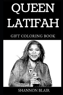 Cover of Queen Latifah Gift Coloring Book