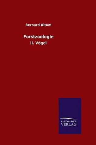 Cover of Forstzoologie