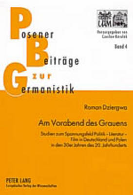 Cover of Am Vorabend Des Grauens