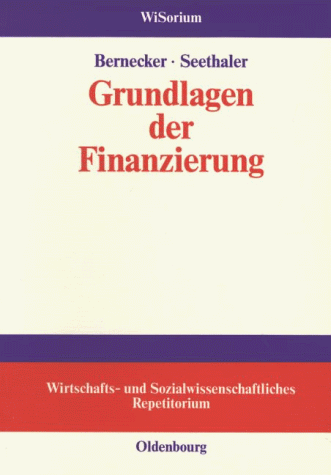 Cover of Grundlagen Der Finanzierung