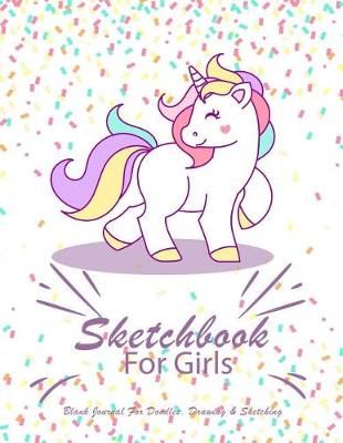 Cover of Sketchbook For Girls