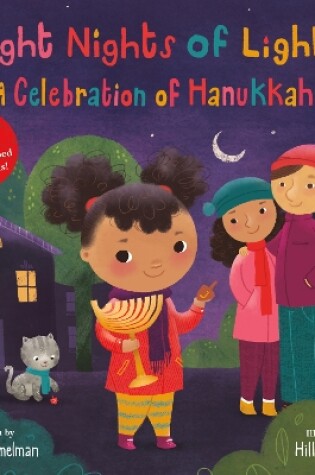 Cover of Eight Nights of Lights: A Celebration of Hanukkah