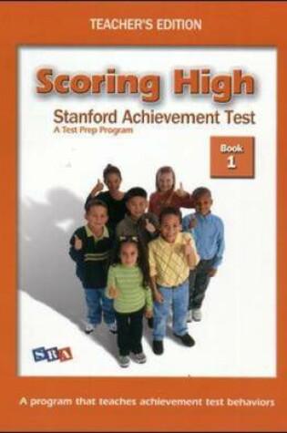 Cover of Scoring High on the MAT 8 with Poster - Grade 1