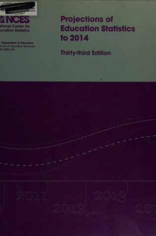 Cover of Projections of Education Statistics to 2014 (September 2005)